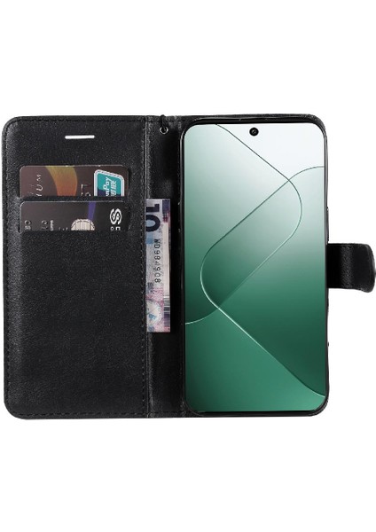 Xiaomi 14 Için Flip Case Klasik Düz Renk Yüksek Kaliteli Deri Iş (Yurt Dışından) indirimleri