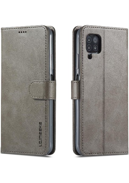 Huawei P40 Lite Buzağı Doku ile Yatay Çevir Deri Kılıf (Yurt Dışından)