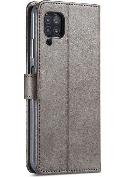 Huawei P40 Lite Buzağı Doku ile Yatay Çevir Deri Kılıf (Yurt Dışından)