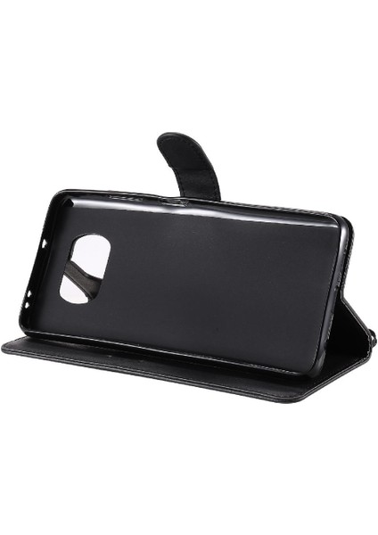 Kart Yuvası ile Xiaomi Poco X3 Nfc Için Flip Case Yüksek Kalite Deri Telefon (Yurt Dışından)