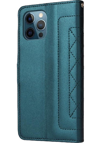 Iphone 12 Için Flip Case Pro Max Deri Kılıf Kapak Çevirin Darbeye Basit (Yurt Dışından) modelleri