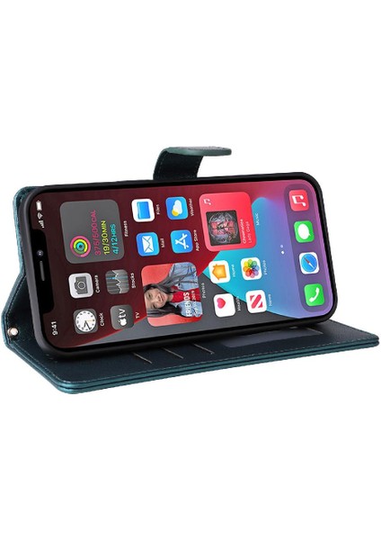 Iphone 12 Için Flip Case Pro Max Deri Kılıf Kapak Çevirin Darbeye Basit (Yurt Dışından) fırsatları