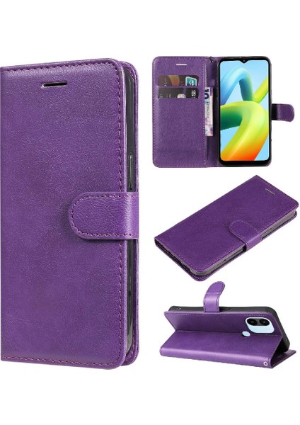 Kart ile Xiaomi Redmi A1 Artı Iş Cüzdan Telefon Kılıfı Için Flip Case (Yurt Dışından)