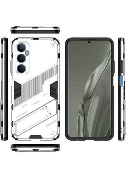 Realme C65 4g Kickstand Koruyucu Kapak Için Kılıf Sağlam Askeri (Yurt Dışından) fiyatları