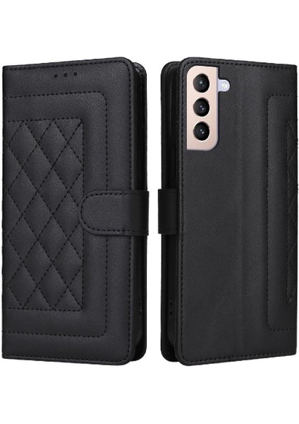 Samsung Galaxy S21 Artı Darbeye Dayanıklı Basit Iş Cüzdan Için Flip Case (Yurt Dışından)