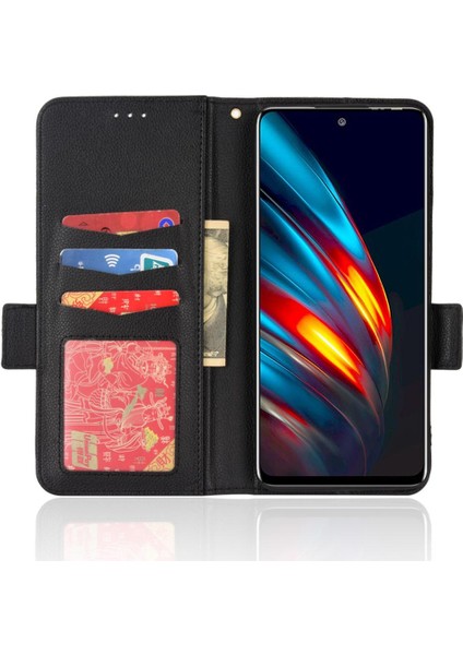 Tecno Pova 2 Yan Toka Manyetik Pu Deri Kart Yuvaları Tutucu Için Kılıf (Yurt Dışından) fiyatları