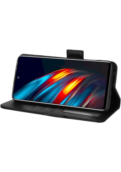 Tecno Pova 2 Yan Toka Manyetik Pu Deri Kart Yuvaları Tutucu Için Kılıf (Yurt Dışından) modelleri