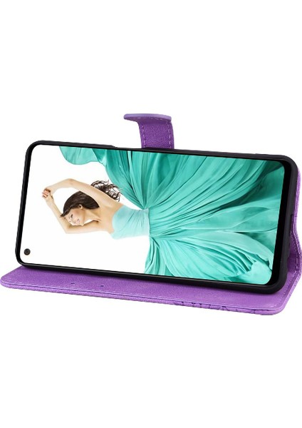 Samsung Galaxy A21S Flip Telefon Kılıfı Deri Cüzdan ile Kart (Yurt Dışından) fırsatları