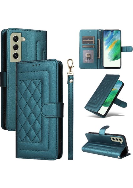 Samsung Galaxy S21 Fe Cüzdan Deri Kılıf Için Flip Case Basit Iş (Yurt Dışından)
