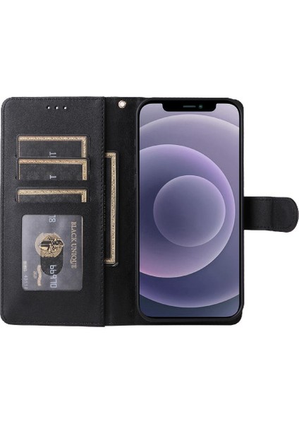 Iphone 12 Için Flip Case Deri Kılıf Darbeye Basit Iş Çevirme (Yurt Dışından) modelleri