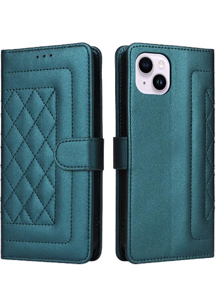 Iphone 14 Için Flip Case Artı Kapak Kapak Kılıf Cüzdan Basit (Yurt Dışından)