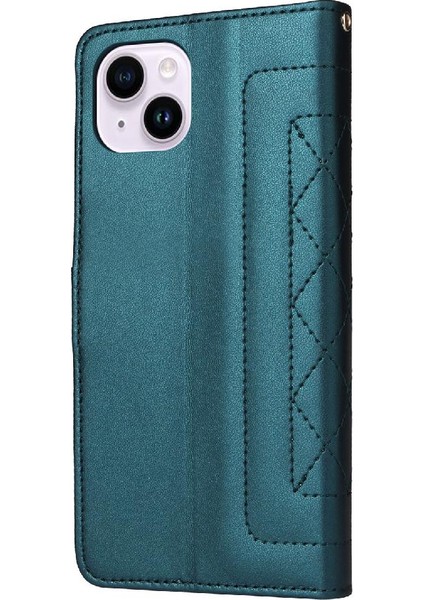 Iphone 14 Için Flip Case Artı Kapak Kapak Kılıf Cüzdan Basit (Yurt Dışından)