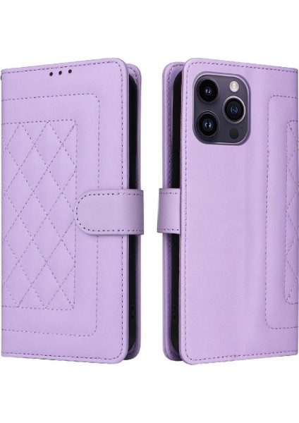 Iphone 14 Için Flip Case Pro Max Basit Iş Darbeye Kapak Çevirin (Yurt Dışından)