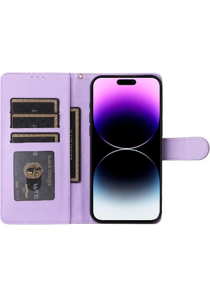 Iphone 14 Için Flip Case Pro Max Basit Iş Darbeye Kapak Çevirin (Yurt Dışından)