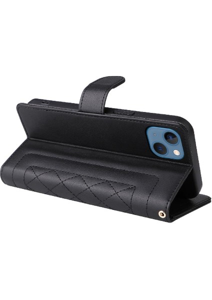 Iphone 13 Için Flip Case Cüzdan Deri Kılıf Darbeye Basit Iş (Yurt Dışından) modelleri