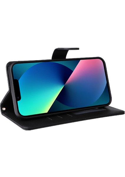 Iphone 13 Için Flip Case Cüzdan Deri Kılıf Darbeye Basit Iş (Yurt Dışından) fırsatları
