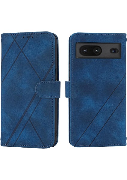 Google Pixel 7 Pro Kickstand Tam Koruma Anti Scratch Pu Için Filp Durumda (Yurt Dışından)