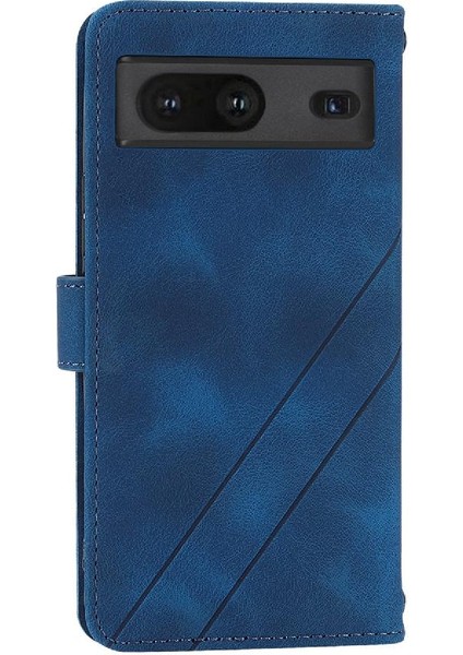 Google Pixel 7 Pro Kickstand Tam Koruma Anti Scratch Pu Için Filp Durumda (Yurt Dışından)