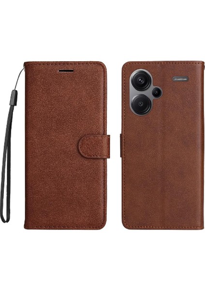 Xiaomi Redmi Not 13 Pro Için Flip Case Artı Yüksek Kaliteli Deri Klasik (Yurt Dışından)