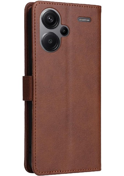 Xiaomi Redmi Not 13 Pro Için Flip Case Artı Yüksek Kaliteli Deri Klasik (Yurt Dışından)