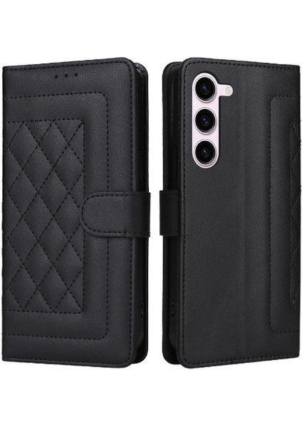 Samsung Galaxy S23 Cüzdan Basit Iş Deri Kılıf Flip Case Için Flip Case (Yurt Dışından)