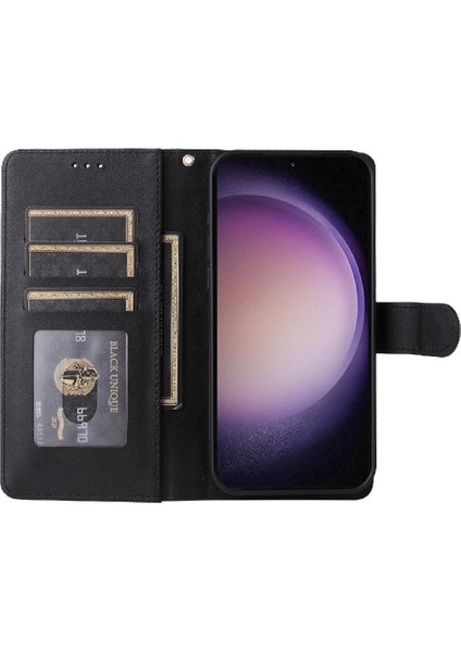 Samsung Galaxy S23 Cüzdan Basit Iş Deri Kılıf Flip Case Için Flip Case (Yurt Dışından) modelleri