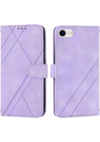 Iphone 6/7 Için Filp Durumda/8 Pu Deri Kayış Kickstand Kredi Kartı Tutucu (Yurt Dışından)