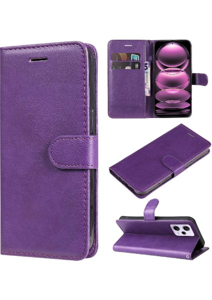 Xiaomi Redmi Için Flip Case NOTE12 Pro Hız Kart Yuvası ile Yüksek Kalite (Yurt Dışından)