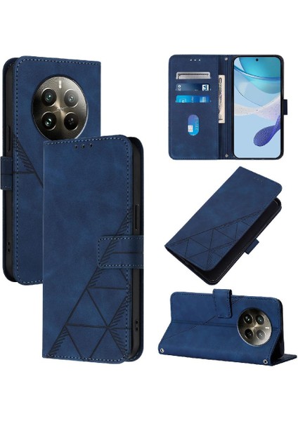 Realme 12 Pro Artı 5g Için Kılıf Cüzdan Kapak Kredi Kartı Tutucu Flip Folio (Yurt Dışından)