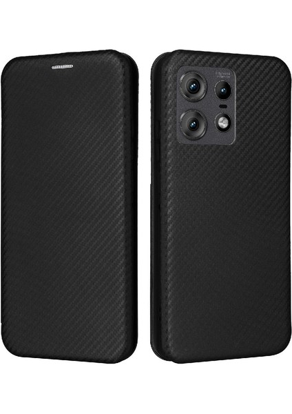 Motorola Moto Kenar 50 Pro Kart Ekleme Deri Folio Flip Case Için Kılıf (Yurt Dışından)