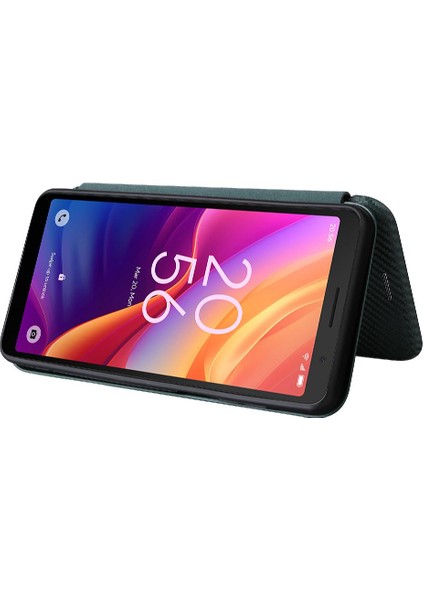 Tcl 501 Tam Koruma Deri Folio Flip Case Kart Ekleme Için Kılıf (Yurt Dışından) indirimleri