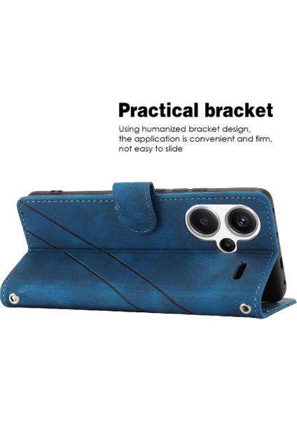 Xiaomi Redmi Not 13 Pro Artı Pu Deri Kayış Kickstand Için Filp Durumda (Yurt Dışından) indirimleri