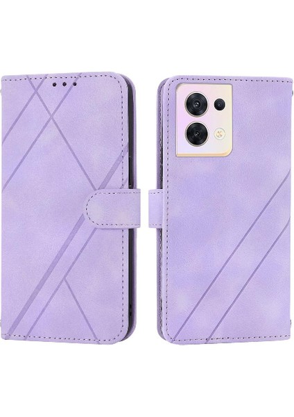 Oppo Filp 8 Pro 5g Anti Scratch Için Kickstand Durumda Tam Koruma Pu (Yurt Dışından)