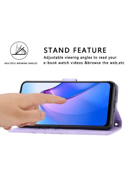 Oppo Filp 8 Pro 5g Anti Scratch Için Kickstand Durumda Tam Koruma Pu (Yurt Dışından)