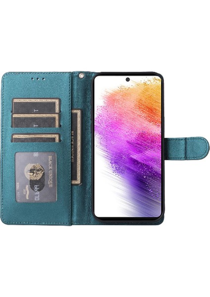 Samsung Galaxy A73 5g Için Flip Case Cüzdan Deri Kılıf Basit Iş (Yurt Dışından) indirimleri