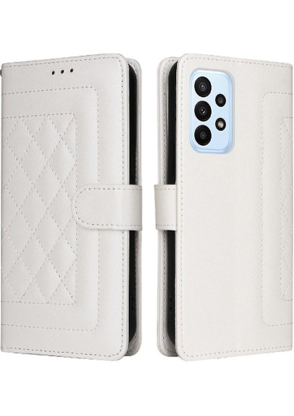 Samsung Galaxy A23 4g Için Flip Case/5g Darbeye Cüzdan Deri Kılıf (Yurt Dışından)