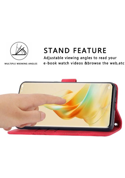 Oppo Için Filp Durumda Oppo 9 Pro 5g/oppo 9 5g Tam Koruma Anti Scratch Pu (Yurt Dışından)