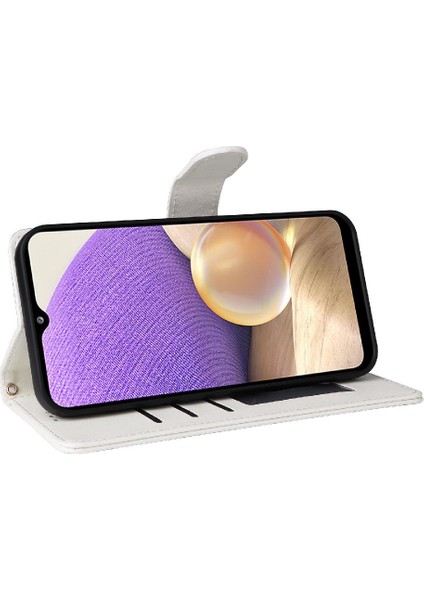 Samsung Galaxy A32 5g Için Flip Case Cüzdan Kapak Kapak Basit Iş (Yurt Dışından) indirimleri