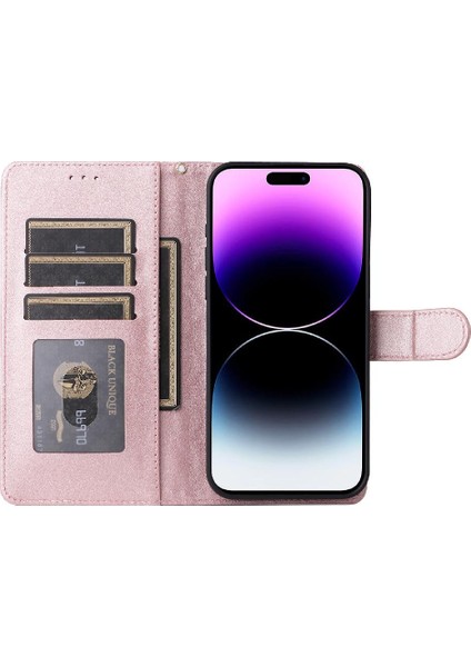 Iphone 14 Için Flip Case Pro Max Basit Iş Darbeye Kapak Çevirin (Yurt Dışından)