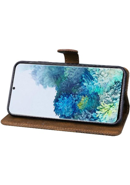 YH Mall Samsung Galaxy S20 Artı Kart Yuvası Standı ile Kickstand Flip (Yurt Dışından)