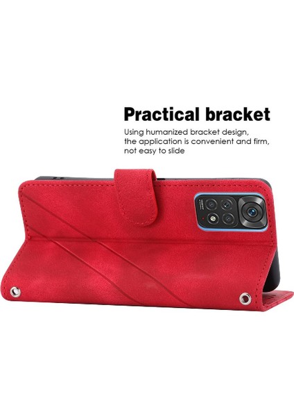 Xiaomi Redmi Not 11 Için Filp Durumda Pro 4g/5g Kickstand Anti Scratch Tam (Yurt Dışından)