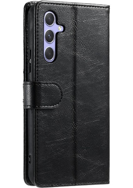 Samsung Galaxy A15 Için Flip Case 4g/5g Kickstand 6 Kart Yuvaları Pu Deri (Yurt Dışından)
