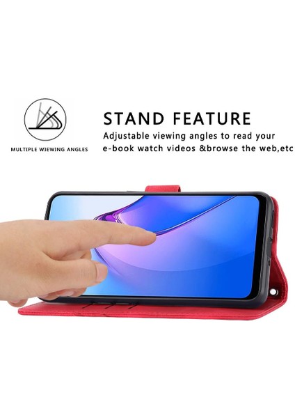 Oppo Filp 8 Pro 5g Anti Scratch Için Kickstand Durumda Tam Koruma Pu (Yurt Dışından)