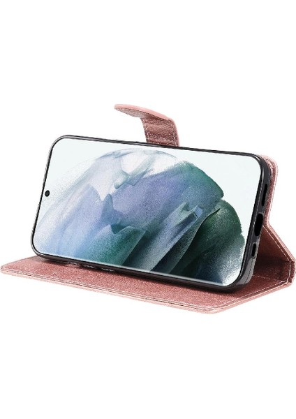 Kart Yuvası ile Samsung Galaxy S22 Ultra Klasik Düz Renk Için Flip Case (Yurt Dışından) fırsatları