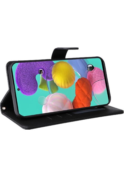 Samsung Galaxy A51 Cüzdan Için Flip Case Basit Iş Darbeye Dayanıklı Kapak (Yurt Dışından) fırsatları