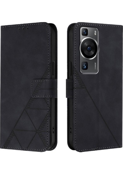 Huawei P60/P60 Pro Pu Deri Cüzdan Kapak Flip Folio Kitap Kredi (Yurt Dışından)