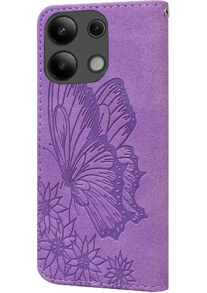 Xiaomi Redmi Not 13 Için Kılıf 4g Deri Cüzdan Kickstand Koruyucu ile (Yurt Dışından)