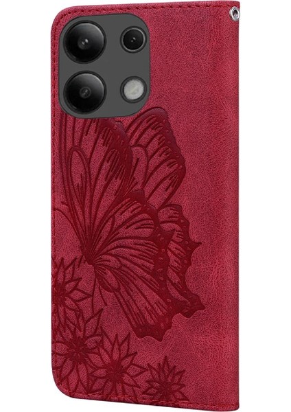 Xiaomi Redmi Not 13 Için Kılıf 4g Deri Cüzdan Kickstand Koruyucu ile (Yurt Dışından)