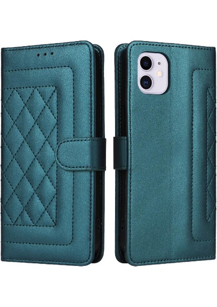 Iphone 11 Için Flip Case Cüzdan Basit Iş Kapak Çevirin Deri Kılıf (Yurt Dışından)