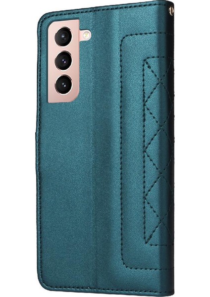 Samsung Galaxy S21 Için Flip Case Deri Kılıf Cüzdan Darbeye Basit (Yurt Dışından) indirimleri